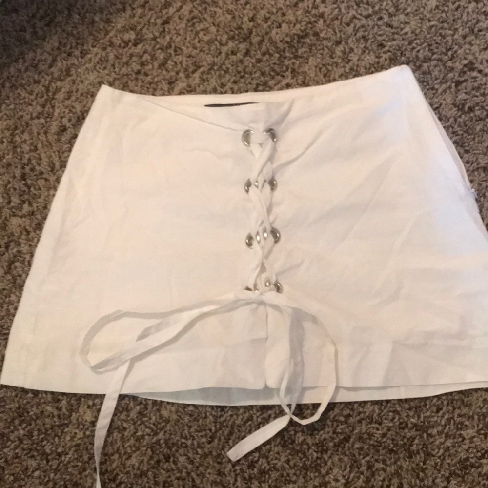 White skort